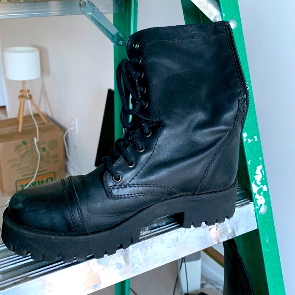 Leather Moto boots